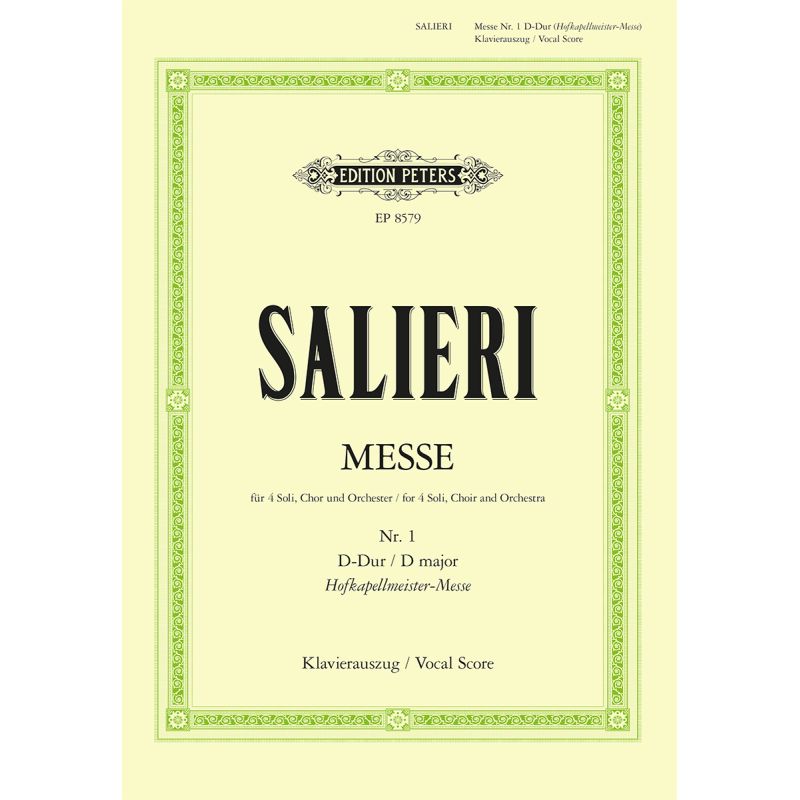 Salieri, Antonio - Mass No.1 in D Hofkapellmeister-Messe
