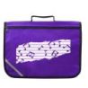 Mapac: Music Bag Excel - Music Notes (Purple)