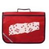 Mapac: Music Bag Excel - Music Notes (Red)