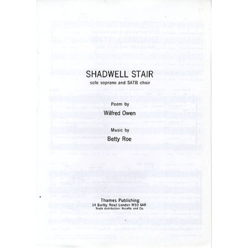 Roe, Betty - Shadwell Stair