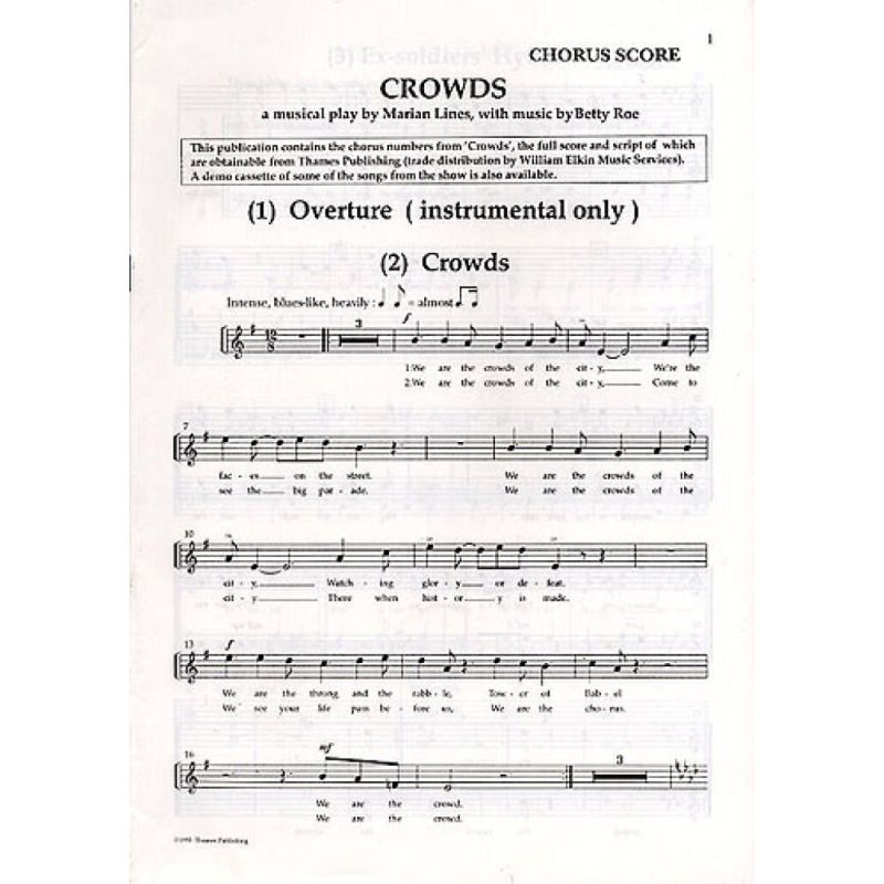 Roe, Betty - Crowds