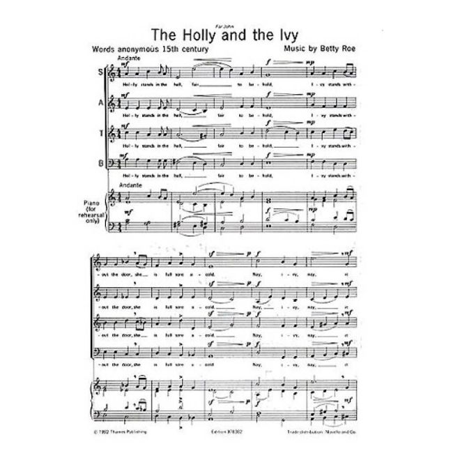 Roe, Betty - The Holly and The Ivy