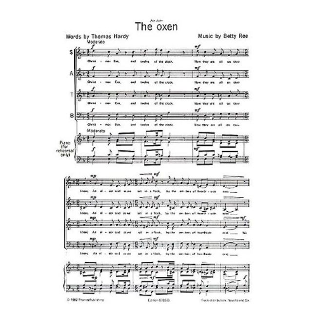 Roe, Betty - The Oxen
