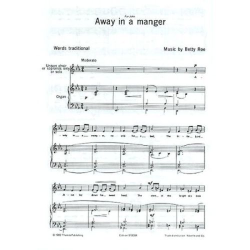 Roe, Betty - Away In A Manger