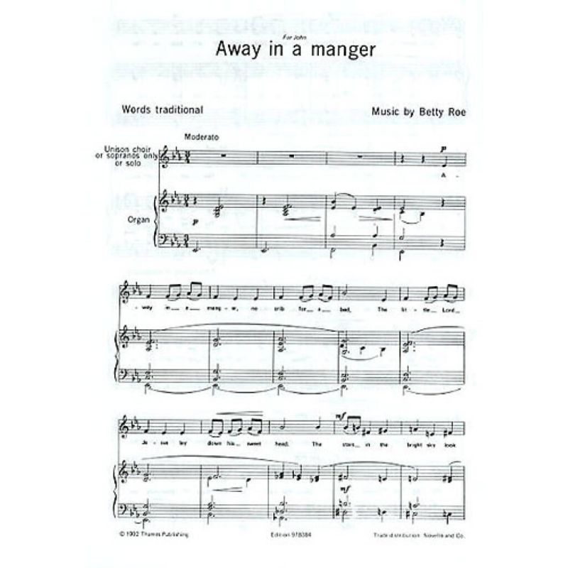 Roe, Betty - Away In A Manger