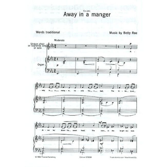 Roe, Betty - Away In A Manger