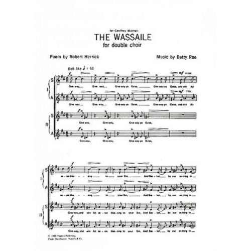 Roe, Betty - The Wassaile
