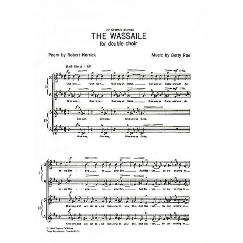 Roe, Betty - The Wassaile