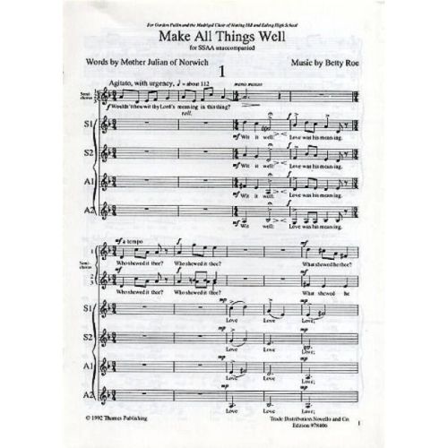 Roe, Betty - Make All...