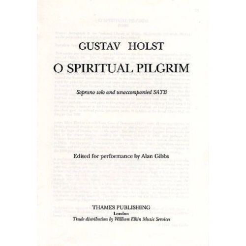 Holst, Gustav - O Spiritual...