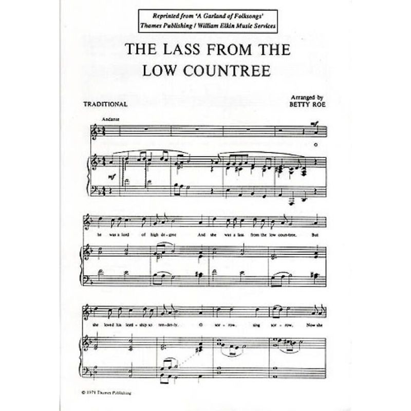Roe, Betty - The Lass From The Low Countree