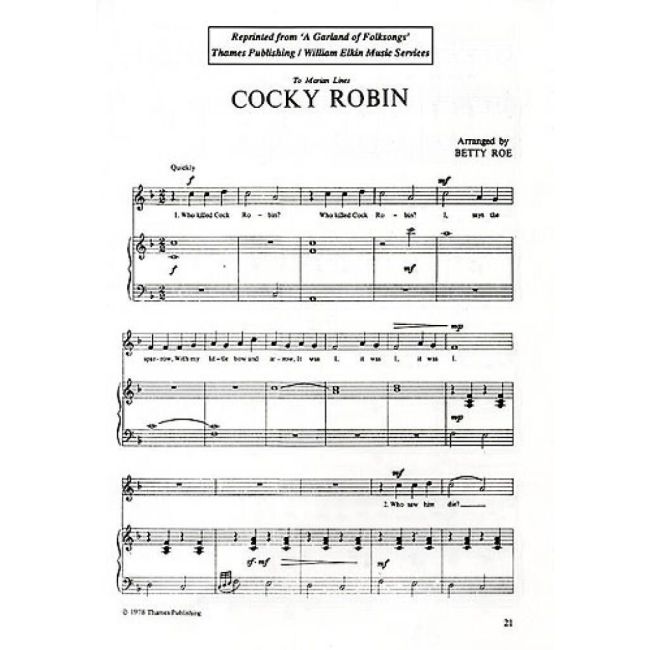 Roe, Betty - Cocky Robin