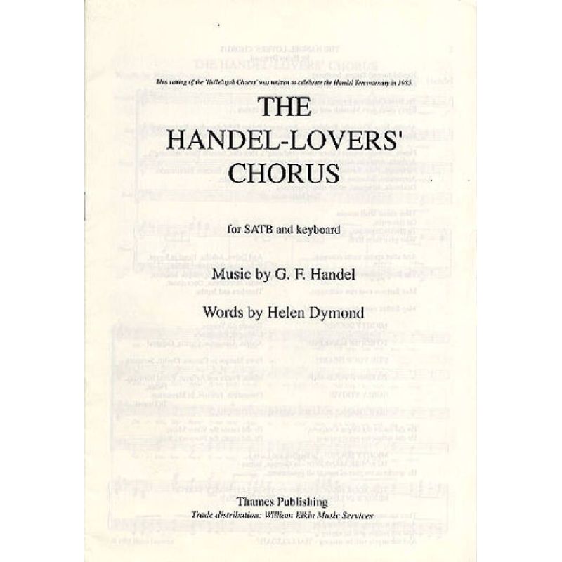 Händel, Georg Friedrich - The Handel-Lovers' Chorus