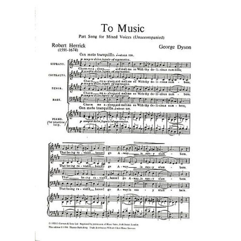 Dyson, George - To Music