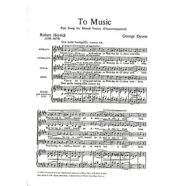 Dyson, George - To Music