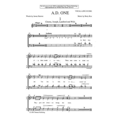 Roe, Betty - A.D. One