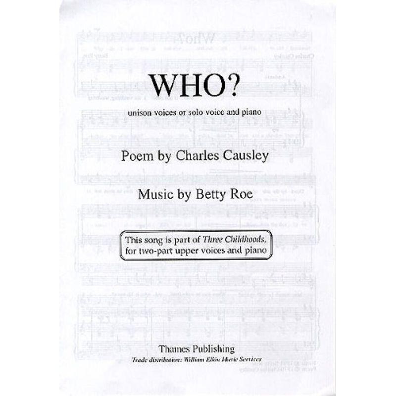 Roe, Betty - Who?