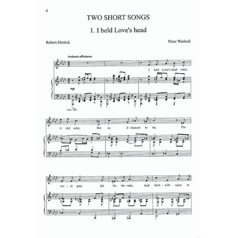 Warlock, Peter - Critical Edition: Volume VI - Songs 1923-1926