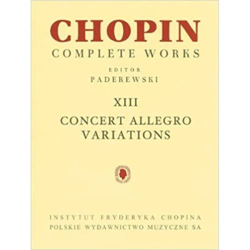 Chopin CW XIII: Concert...