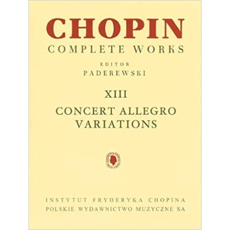 Chopin CW XIII: Concert Allegro, Variations