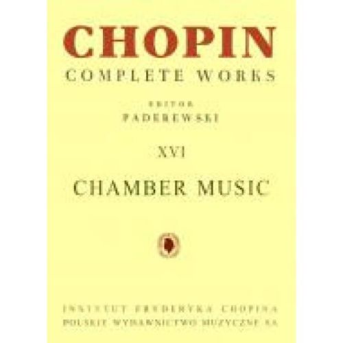 Chopin CW XVI: Chamber Music