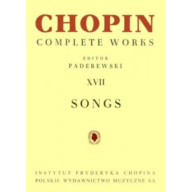 Chopin CW XVII: Songs