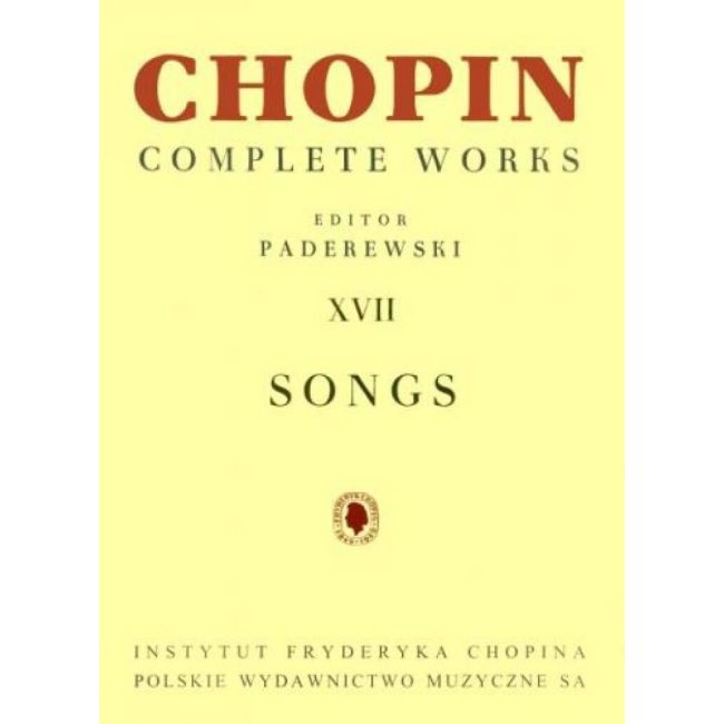 Chopin CW XVII: Songs