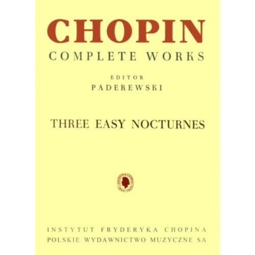 Chopin, Frédéric - 3 Easy...