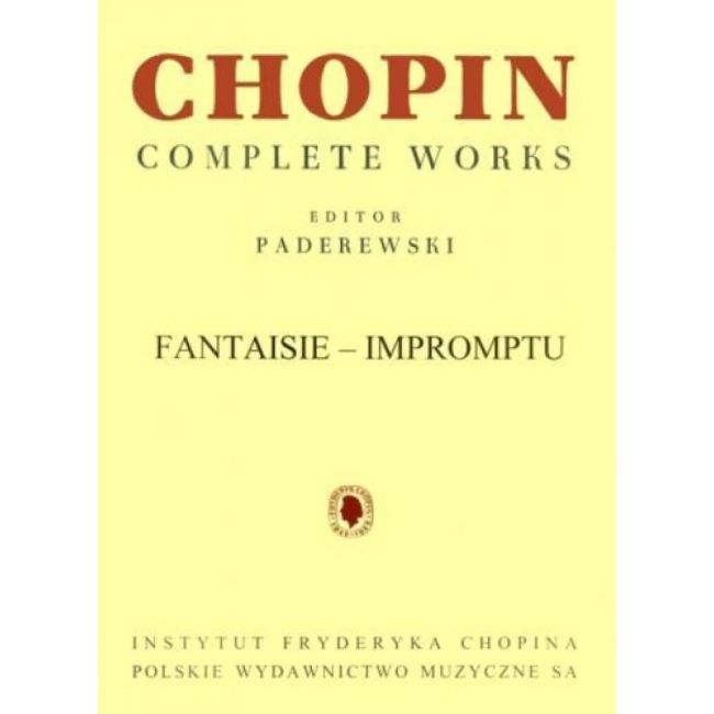 Chopin, Frédéric - Fantasie-Impromptu In C sharp minor Op. 66, CWS