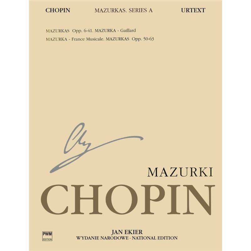 Chopin, Frédéric - National Edition Series A Volume 4: Mazurkas