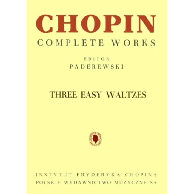 Chopin, Frédéric - Three Easy Waltzes, CWS