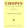 Chopin, Frédéric - Three Easy Waltzes, CWS