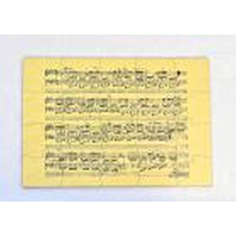 Magnetic Puzzle With Chopin Autograph And Notes
