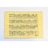 Magnetic Puzzle With Chopin Autograph And Notes