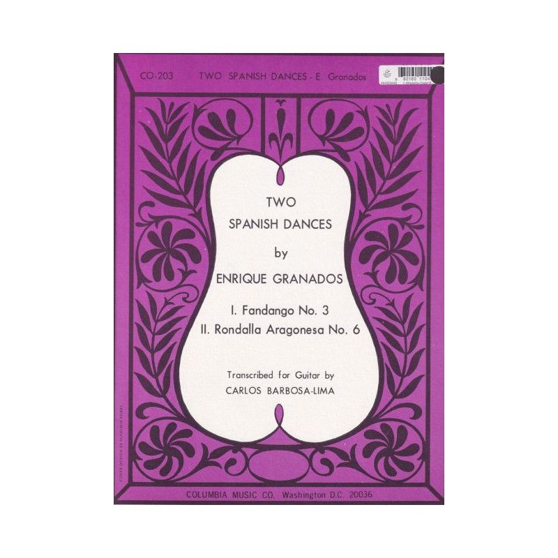Granados i Campiña, Enric - Two Spanish Dances