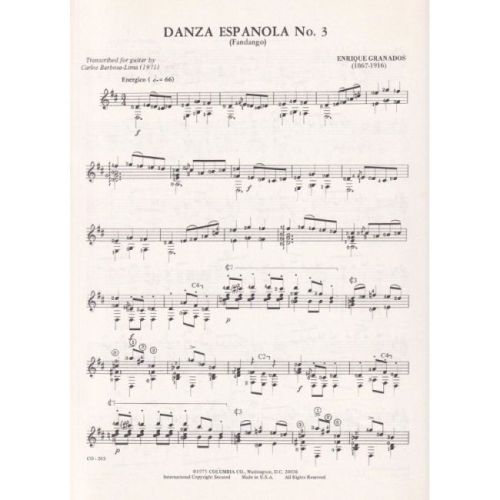 Granados i Campiña, Enric - Two Spanish Dances