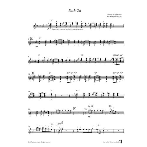Sneider, Bob - How to play Guitar in a Big Band