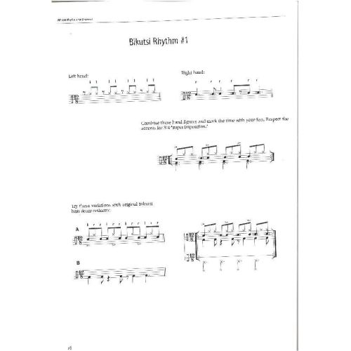 Bourdon, Christian - African Rhythms for Drumset