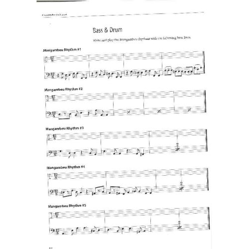 Bourdon, Christian - African Rhythms for Drumset