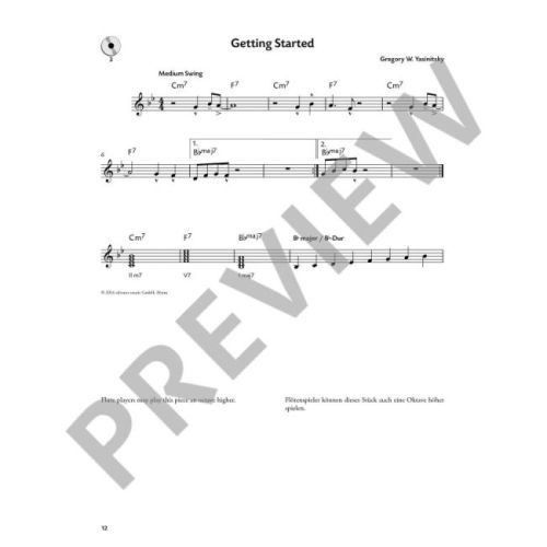 Yasinitsky, Greg - Improvisation 101: Major, Minor and Blues