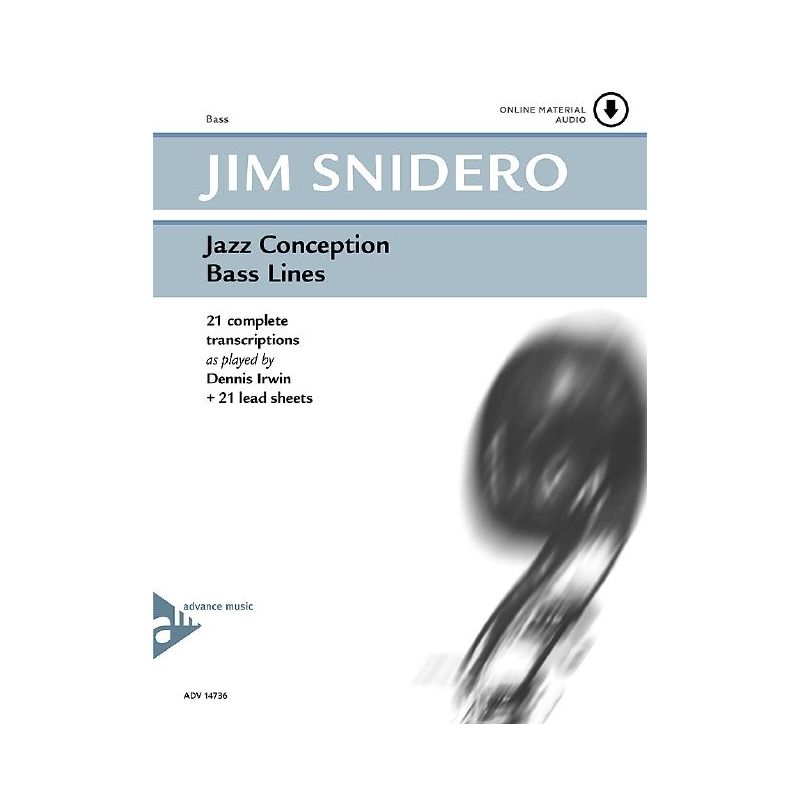 Snidero, Jim - Jazz Conception Bass Lines
