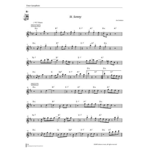 Snidero, Jim - Intermediate Jazz Conception Tenor Saxophone