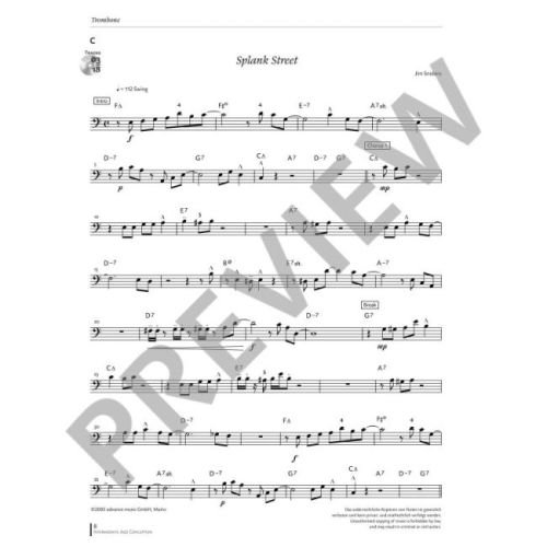 Snidero, Jim - Intermediate Jazz Conception Trombone