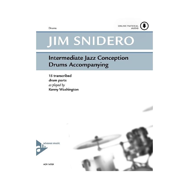 Snidero, Jim - Intermediate Jazz Conception Drums Accompanying