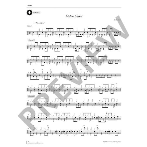 Snidero, Jim - Intermediate Jazz Conception Drums Accompanying