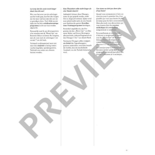 Lier, Bart van - Coordination training program