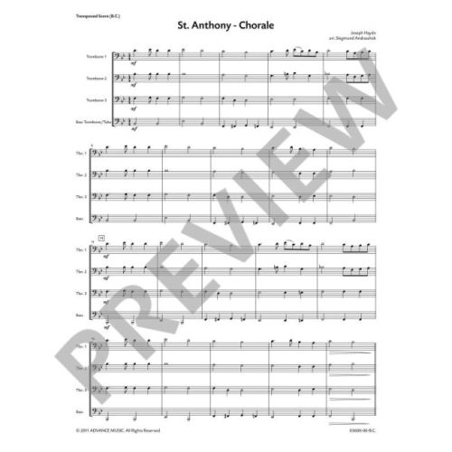 Haydn, Joseph - St. Anthony - Chorale