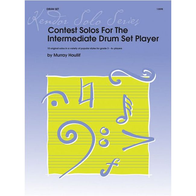 Houllif, Murray - Contest Solos For The Intermediate Drum Set Player