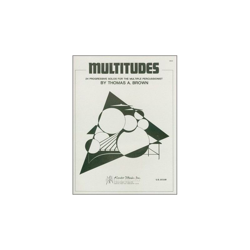 Brown, Thomas A. - Multitudes: 24 Progressive Solos
