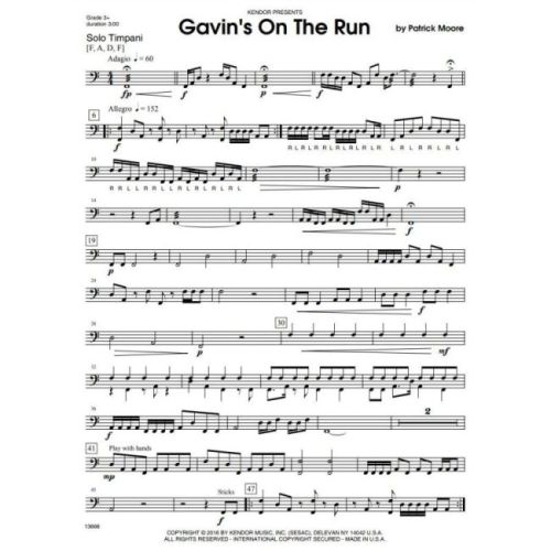 Moore, Patrick T. - Gavin's On The Run